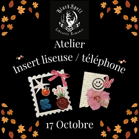 Atelier créatif - Insert liseuse et téléphone 📱17 octobre