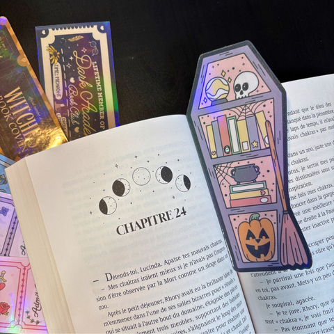 🔮 Marque-pages rectangles BookMark Land