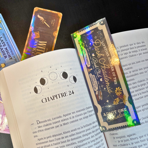 🔮 Marque-pages rectangles BookMark Land