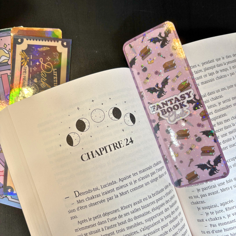 🔮 Marque-pages rectangles BookMark Land