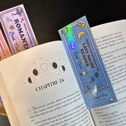 🔮 Marque-pages rectangles BookMark Land