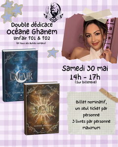 Double dédicace Océane Ghanem + Victoria O. Bright