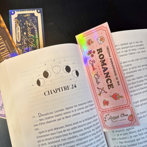 🔮 Marque-pages rectangles BookMark Land