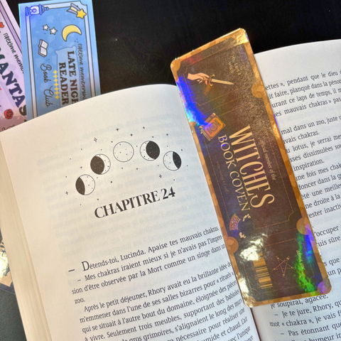 🔮 Marque-pages rectangles BookMark Land