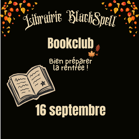 Bookclub 16 septembre ☀️