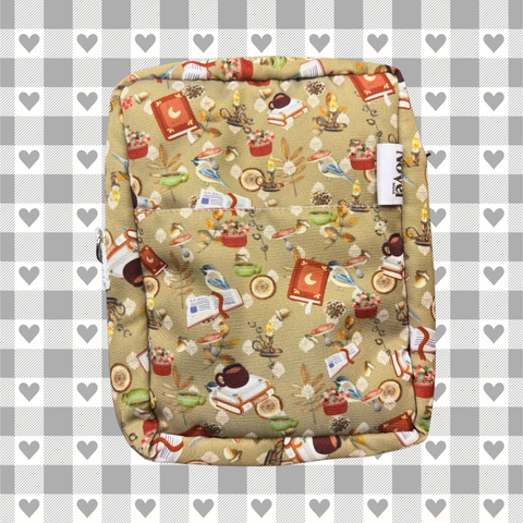 🌸Petite pochette à livre (format poche et liseuse)