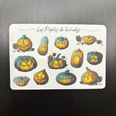🎃Planches de stickers