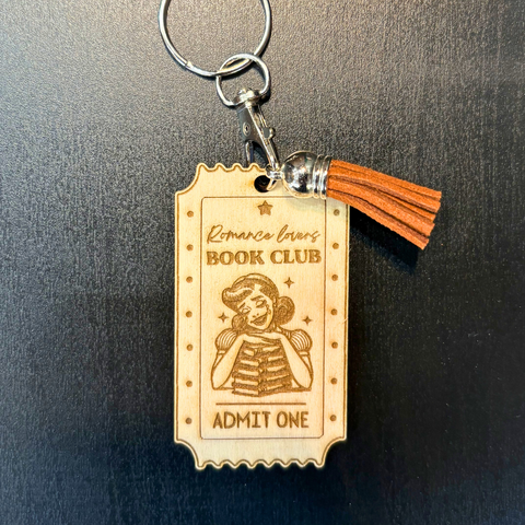 🪵Porte-clés en bois Senteurdelivres